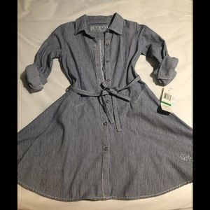 NWT Guess Kids Size 14 Shirtdress
